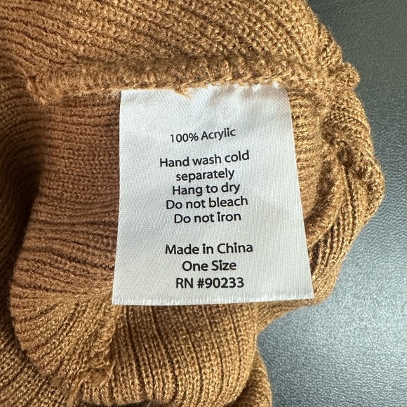 Playboy X pac Sun brown beanie hat with white embroidered - Picture 2 of 4